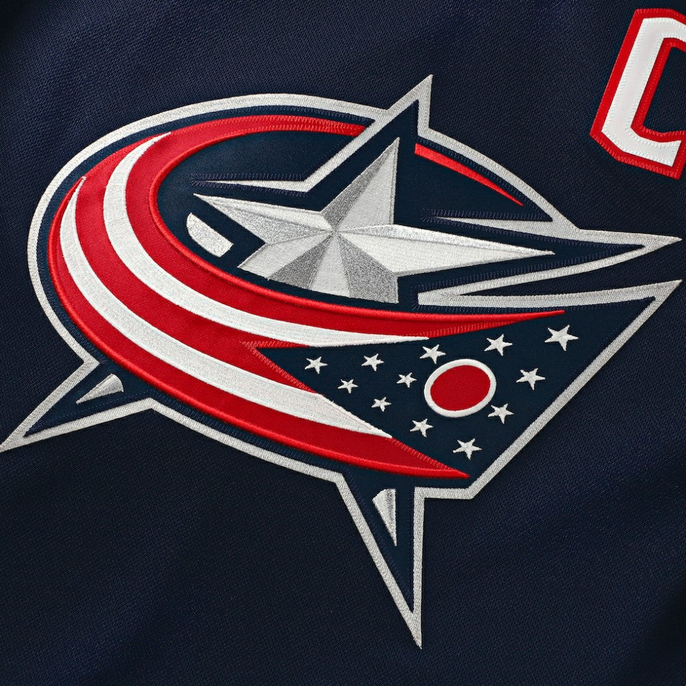 Columbus Blue Jackets Fanatics Home Premium Custom Jersey - Navy - NHL