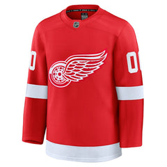 Detroit Red Wings Fanatics Home Premium Custom Jersey - Red - NHL