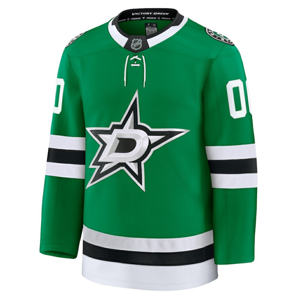 Dallas Stars Fanatics Home Premium Custom Jersey - Kelly Green - NHL