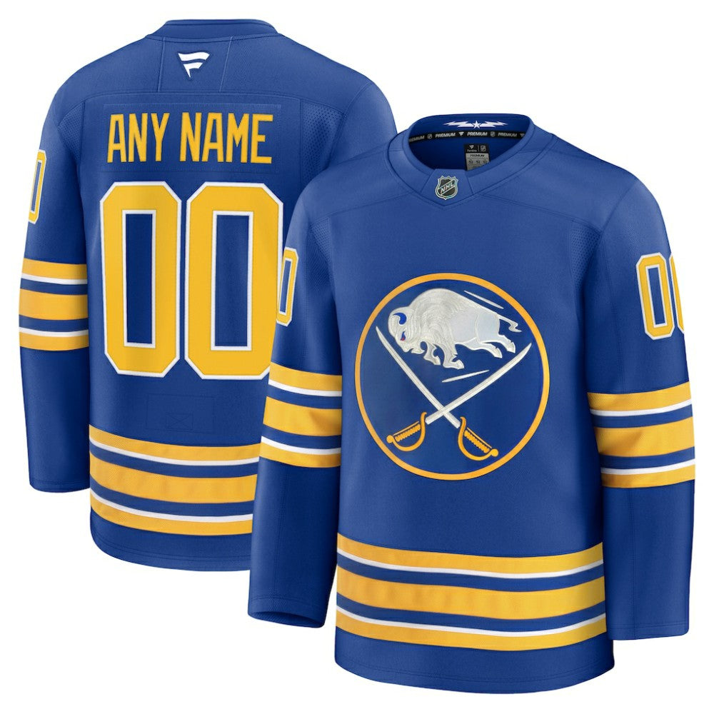 Buffalo Sabres Fanatics Home Premium Custom Jersey - Royal - NHL
