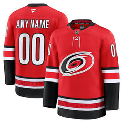 Carolina Hurricanes Fanatics Alternate Premium Custom Jersey - Red - NHL