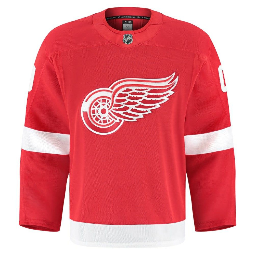 Detroit Red Wings Fanatics Home Authentic Pro Custom Jersey - Red - NHL