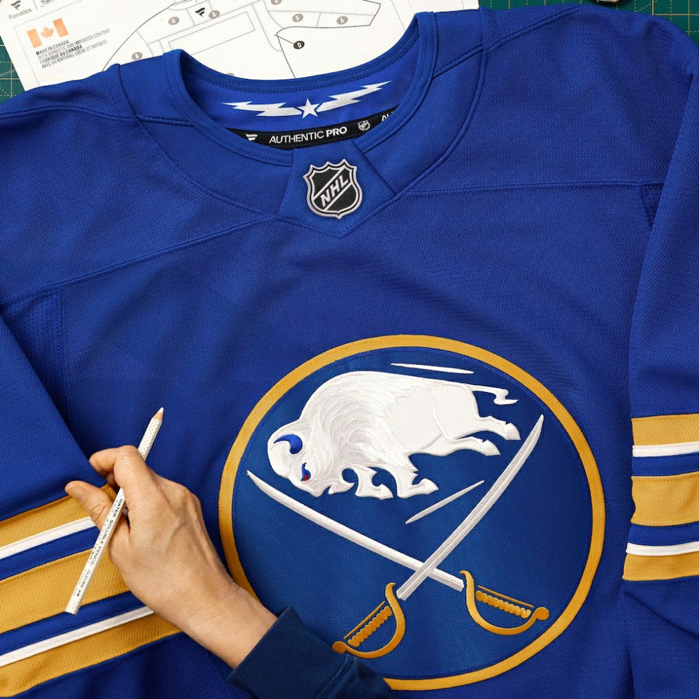 Buffalo Sabres Fanatics Home Authentic Pro Custom Jersey - Royal - NHL