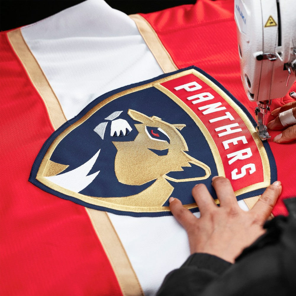 Florida Panthers Fanatics Home Authentic Pro Custom Jersey - Red - NHL