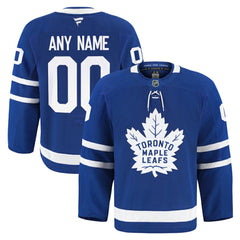 Toronto Maple Leafs Fanatics Home Authentic Pro Custom Jersey - Blue - NHL