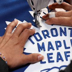 Toronto Maple Leafs Fanatics Home Authentic Pro Custom Jersey - Blue - NHL