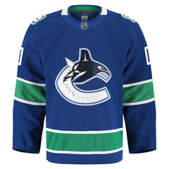Vancouver Canucks Fanatics Home Authentic Pro Custom Jersey - Blue - NHL
