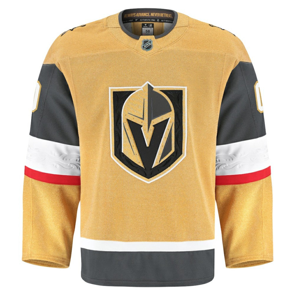 Vegas Golden Knights Fanatics Home Authentic Pro Custom Jersey - Gold - NHL