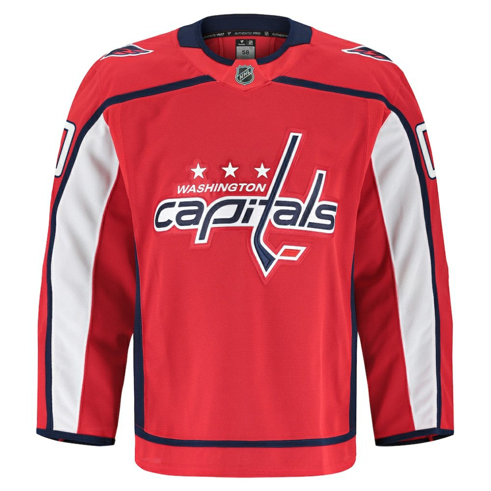 Washington Capitals Fanatics Home Authentic Pro Custom Jersey - Red - NHL