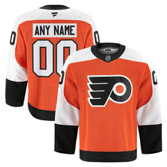 Philadelphia Flyers Fanatics Home Authentic Pro Custom Jersey - Orange - NHL