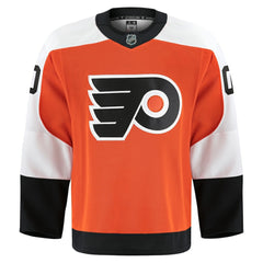 Philadelphia Flyers Fanatics Home Authentic Pro Custom Jersey - Orange - NHL