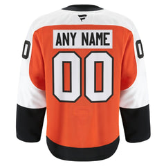 Philadelphia Flyers Fanatics Home Authentic Pro Custom Jersey - Orange - NHL