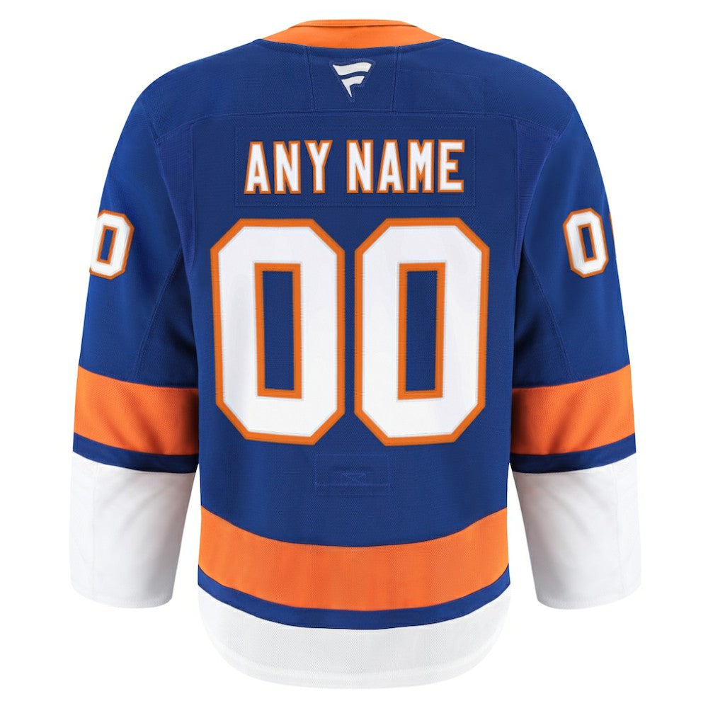 New York Islanders Fanatics Home Authentic Pro Custom Jersey - Royal - NHL