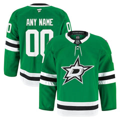 Dallas Stars Fanatics Home Authentic Pro Custom Jersey - Kelly Green - NHL