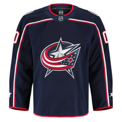 Columbus Blue Jackets Fanatics Home Authentic Pro Custom Jersey - Navy - NHL