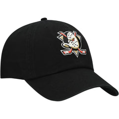 Anaheim Ducks '47 Core Logo Clean Up Adjustable Hat - Black - NHL