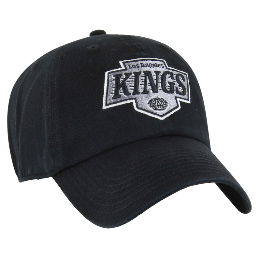 Los Angeles Kings '47 Core Logo Clean Up Adjustable Hat - Black - NHL