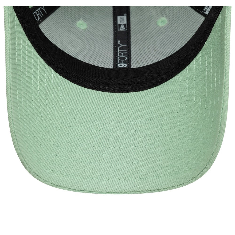 AC Milan New Era Women's Script 9FORTY Adjustable Hat Light Green | New Era discount