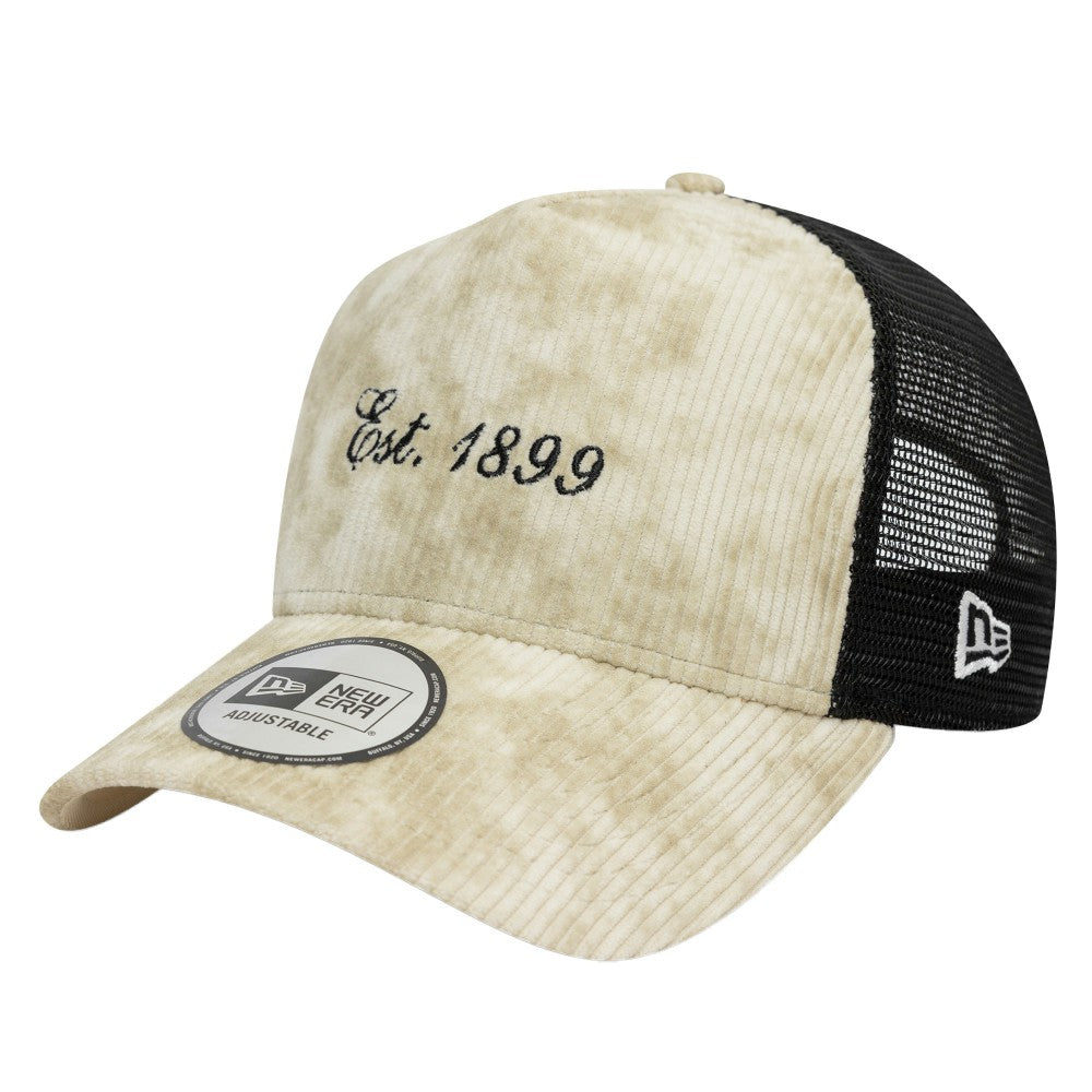 AC Milan New Era Corduroy Trucker Adjustable Hat Tan | New Era discount