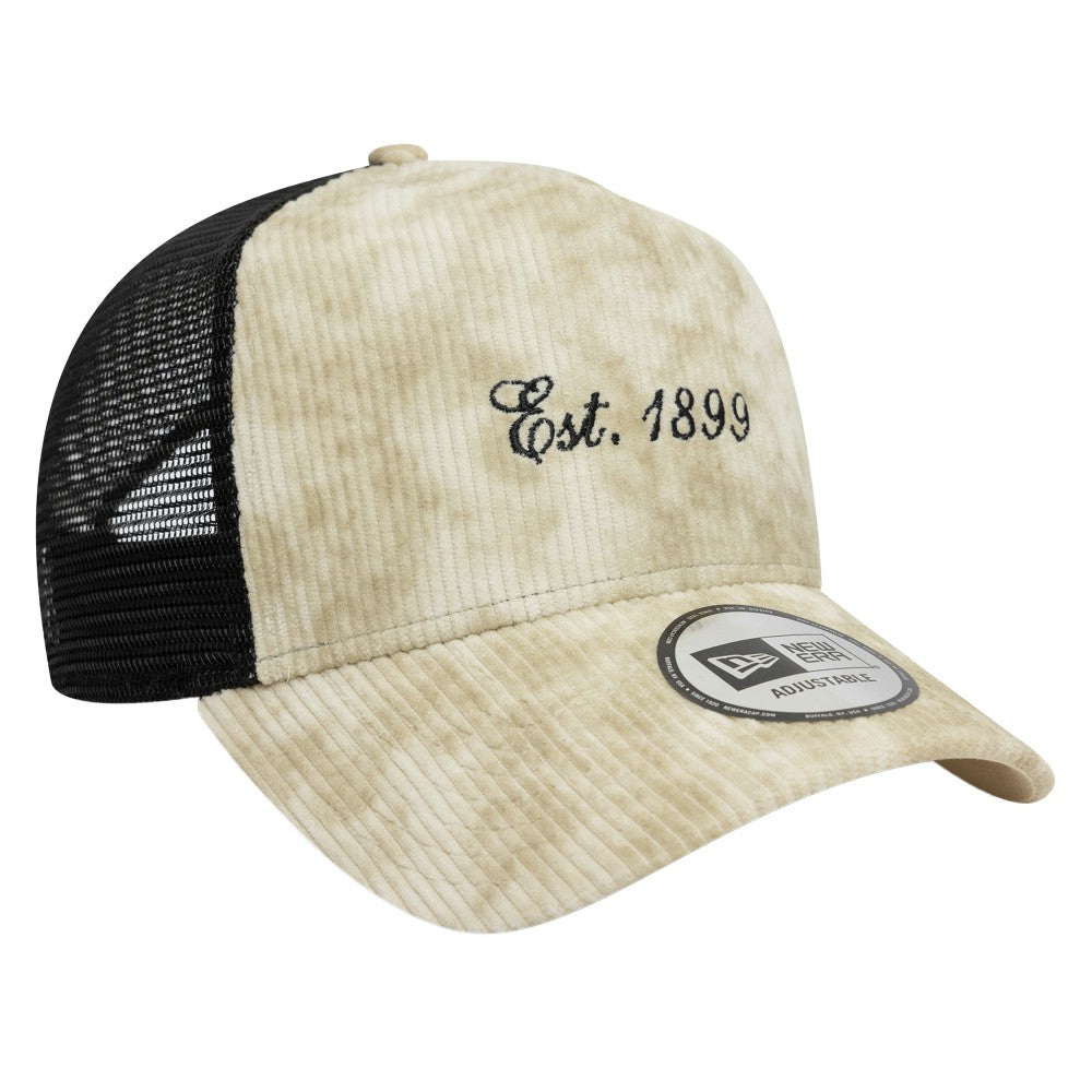 AC Milan New Era Corduroy Trucker Adjustable Hat Tan | New Era discount