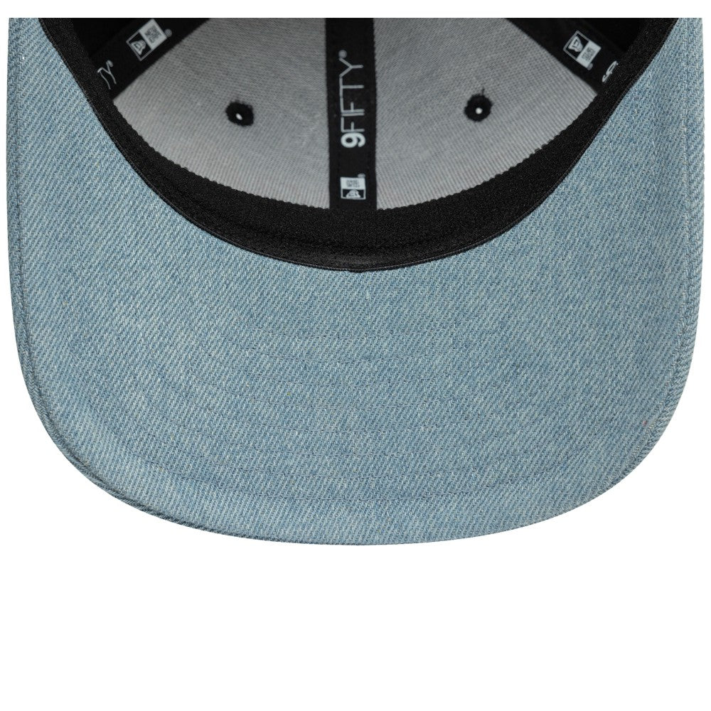 AC Milan New Era 9FIFTY Stretch-Snap Adjustable Hat Black/Denim | New Era discount