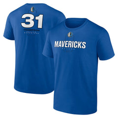 Klay Thompson Dallas Mavericks Behind The Back Name & Number T-Shirt - Blue - NBA