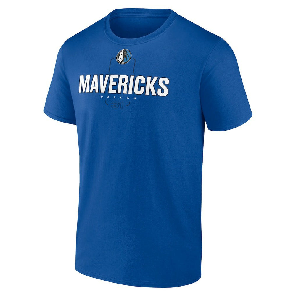 Klay Thompson Dallas Mavericks Behind The Back Name & Number T-Shirt - Blue - NBA