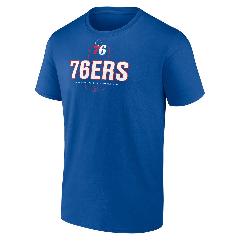 Paul George Philadelphia 76ers Behind The Back Name & Number T-Shirt - Royal - NBA