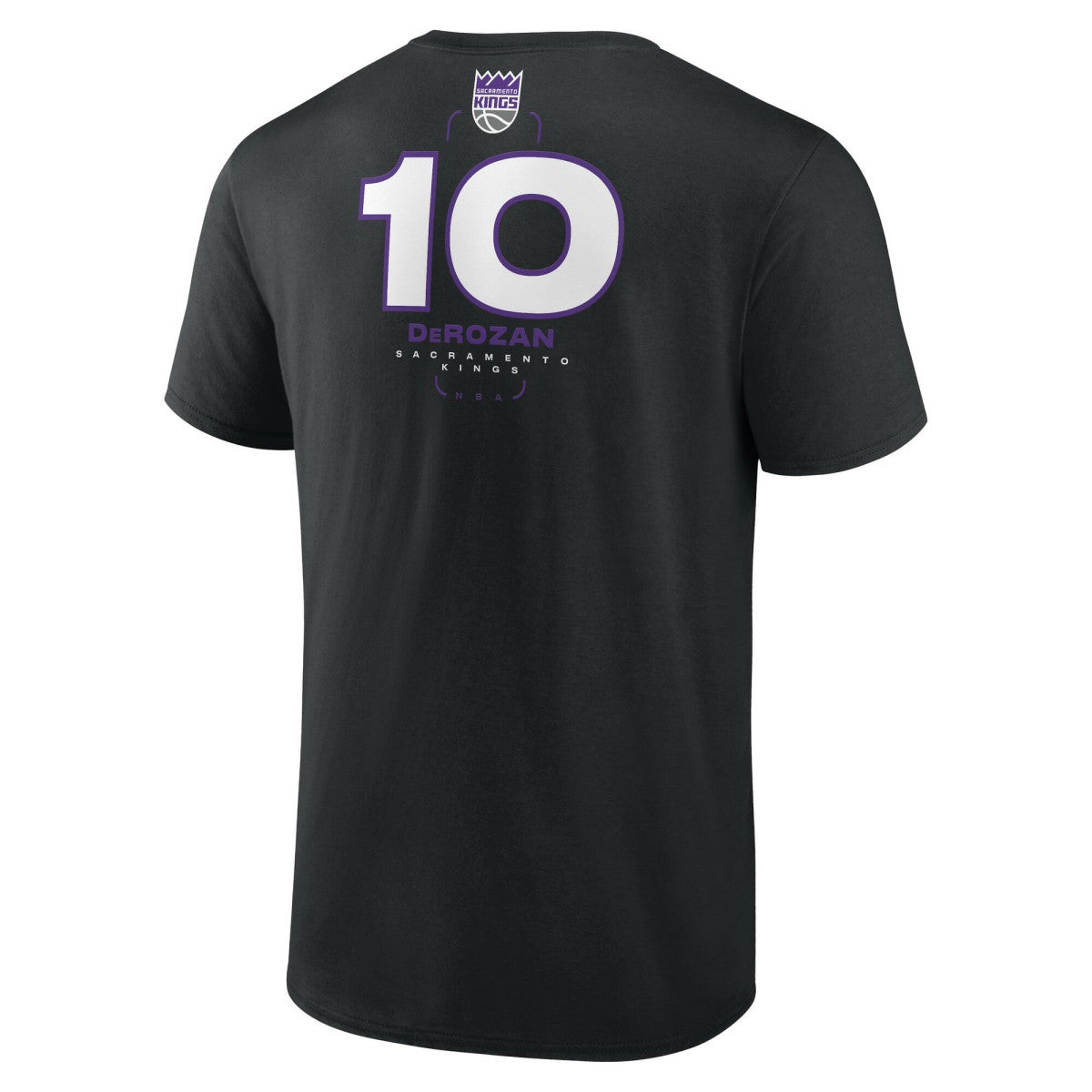 DeMar DeRozan Sacramento Kings Behind The Back Name & Number T-Shirt - Black - NBA
