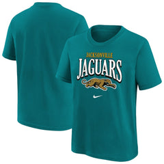 Jacksonville Jaguars Youth Prowler Unveil T-Shirt Teal | Nike for Sale