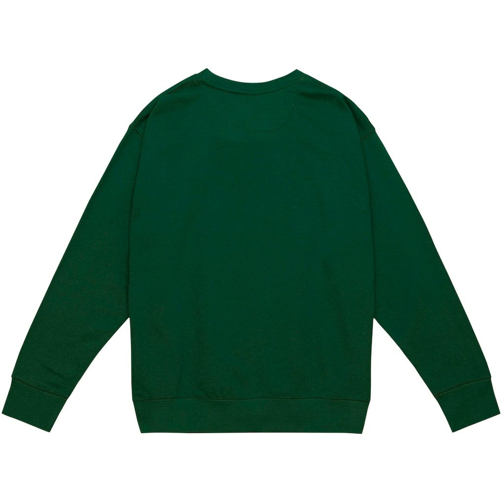 New York Jets Basic Fleece Pullover Sweatshirt Green | Mitchell & Ness