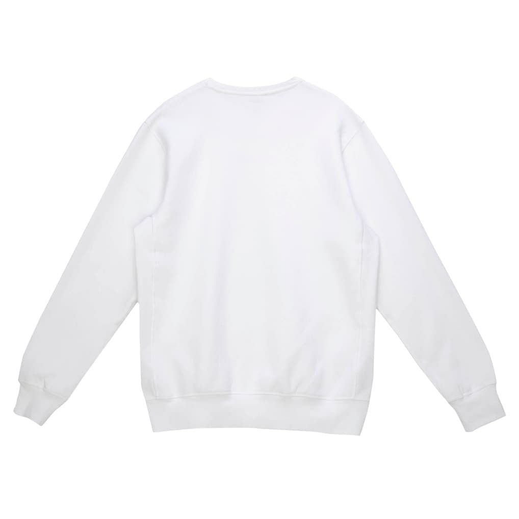 Cleveland Browns Basic Fleece Pullover Sweatshirt White | Mitchell & Ness