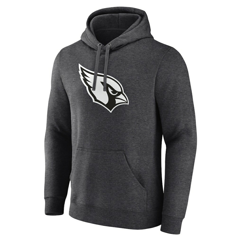 Arizona Cardinals Personalized Name & Number Monochrome Pullover Hoodie Charcoal | NFL