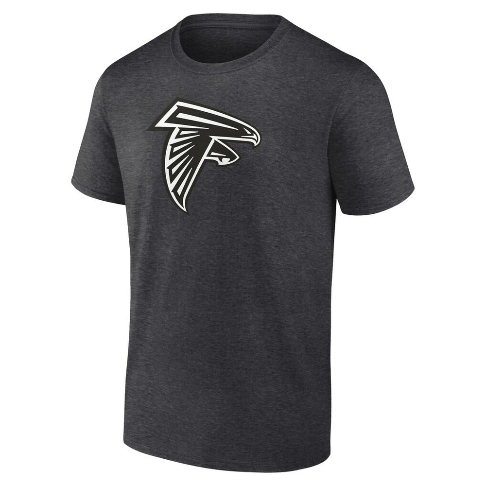 Atlanta Falcons Personalized Name & Number Monochrome T-Shirt Charcoal | NFL