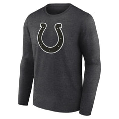 Indianapolis Colts Personalized Name & Number Monochrome Long Sleeve T-Shirt Charcoal | NFL