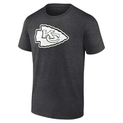 Kansas City Chiefs Personalized Name & Number Monochrome T-Shirt Charcoal | NFL