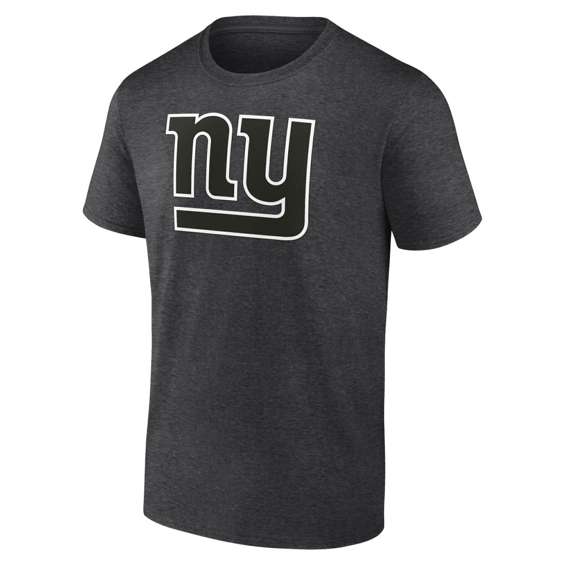 New York Giants Personalized Name & Number Monochrome T-Shirt Charcoal | NFL
