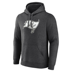 Tampa Bay Buccaneers Personalized Name & Number Monochrome Pullover Hoodie Charcoal | NFL