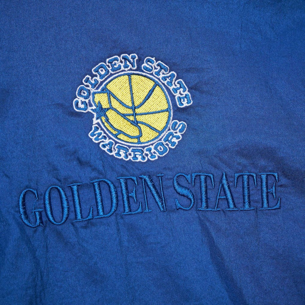 Golden State Warriors Unisex Hardwood Classics Team OG 3.0 Anorak Half-Zip Windbreaker Jacket Royal - NBA