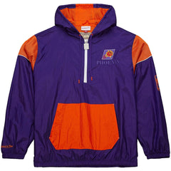 Phoenix Suns Unisex Hardwood Classics Team OG 3.0 Anorak Half-Zip Windbreaker Jacket Purple - NBA