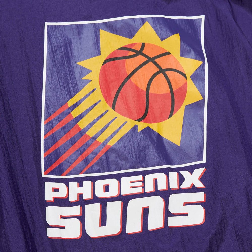Phoenix Suns Unisex Hardwood Classics Team OG 3.0 Anorak Half-Zip Windbreaker Jacket Purple - NBA
