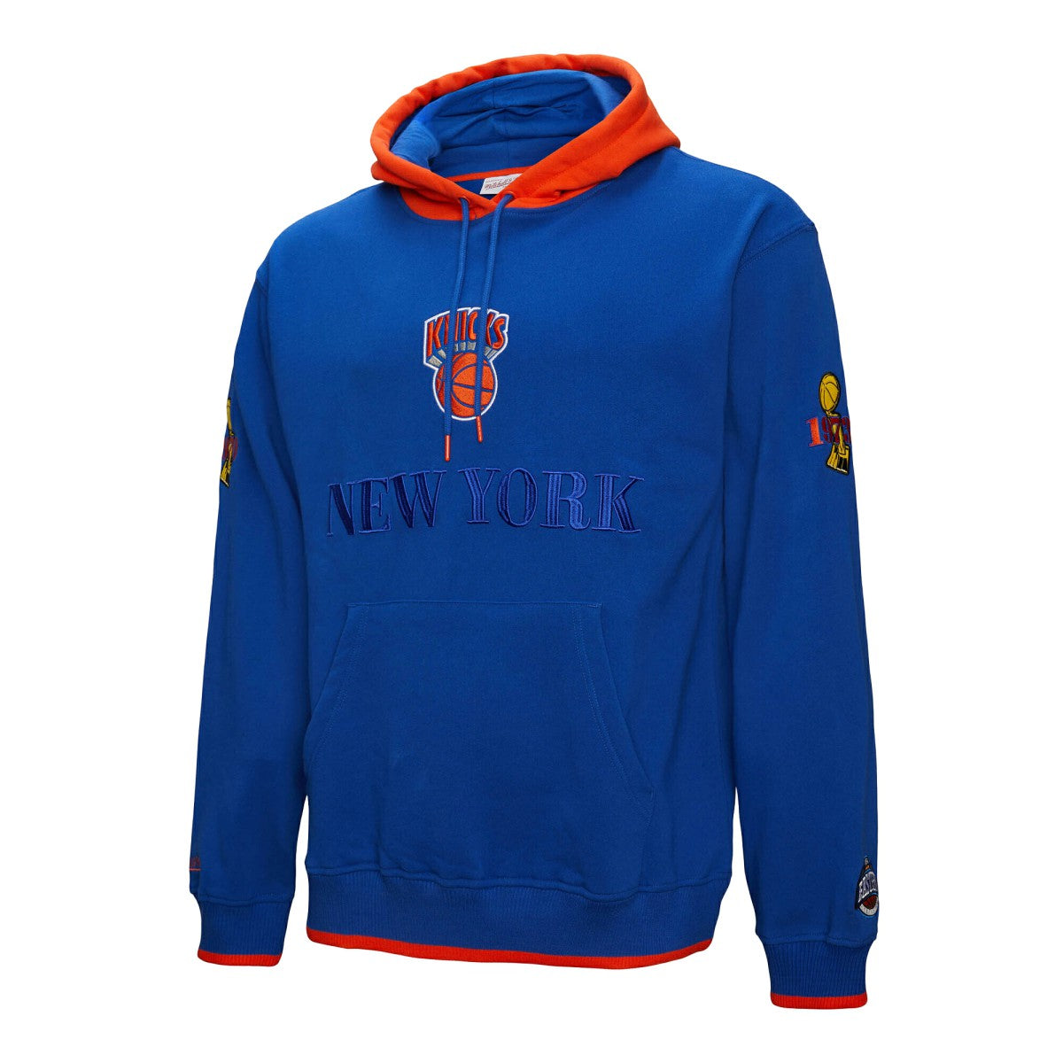 New York Knicks Hardwood Classics Team OG 3.0 Pullover Hoodie Royal - NBA