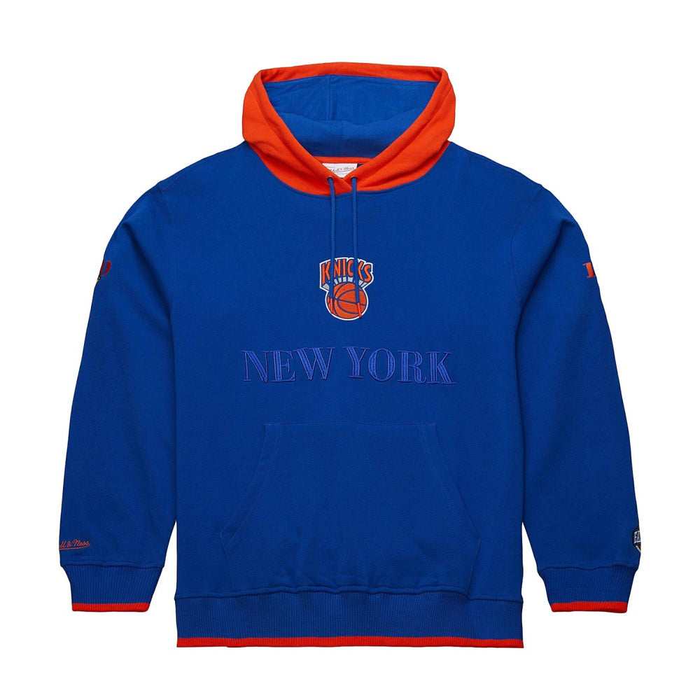 New York Knicks Hardwood Classics Team OG 3.0 Pullover Hoodie Royal - NBA