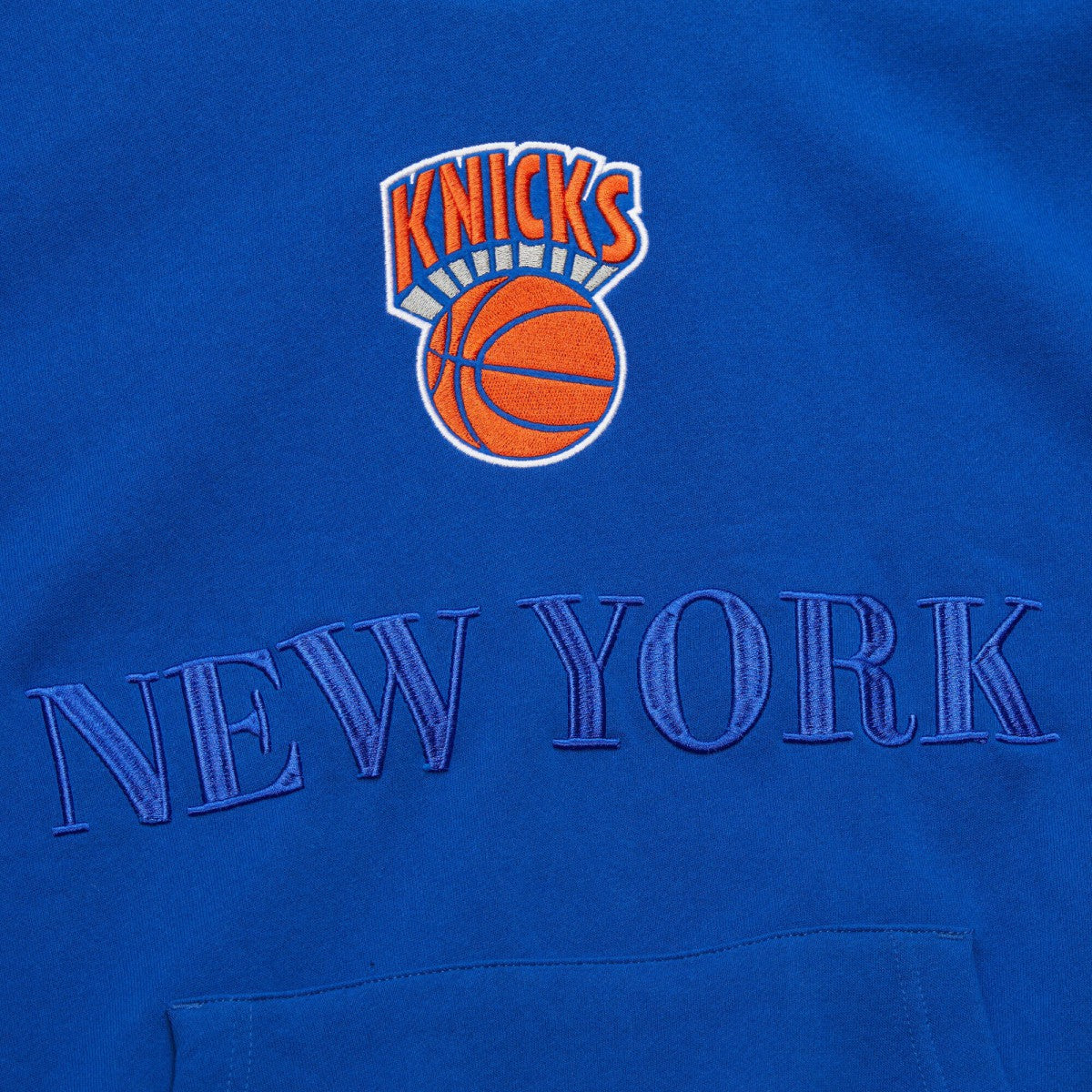 New York Knicks Hardwood Classics Team OG 3.0 Pullover Hoodie Royal - NBA