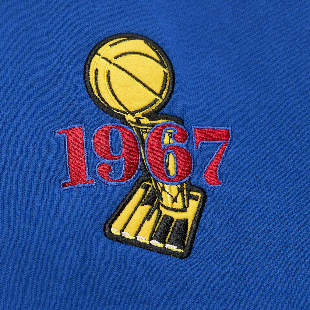 Philadelphia 76ers Hardwood Classics Team OG 3.0 Pullover Hoodie Royal - NBA