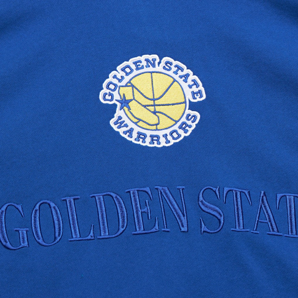 Golden State Warriors Hardwood Classics Team OG 3.0 Pullover Hoodie Royal - NBA