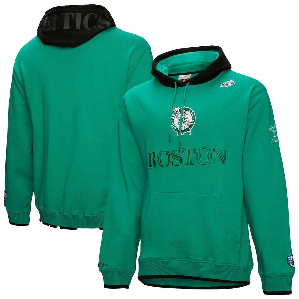 Boston Celtics Hardwood Classics Team OG 3.0 Pullover Hoodie Kelly Green - NBA