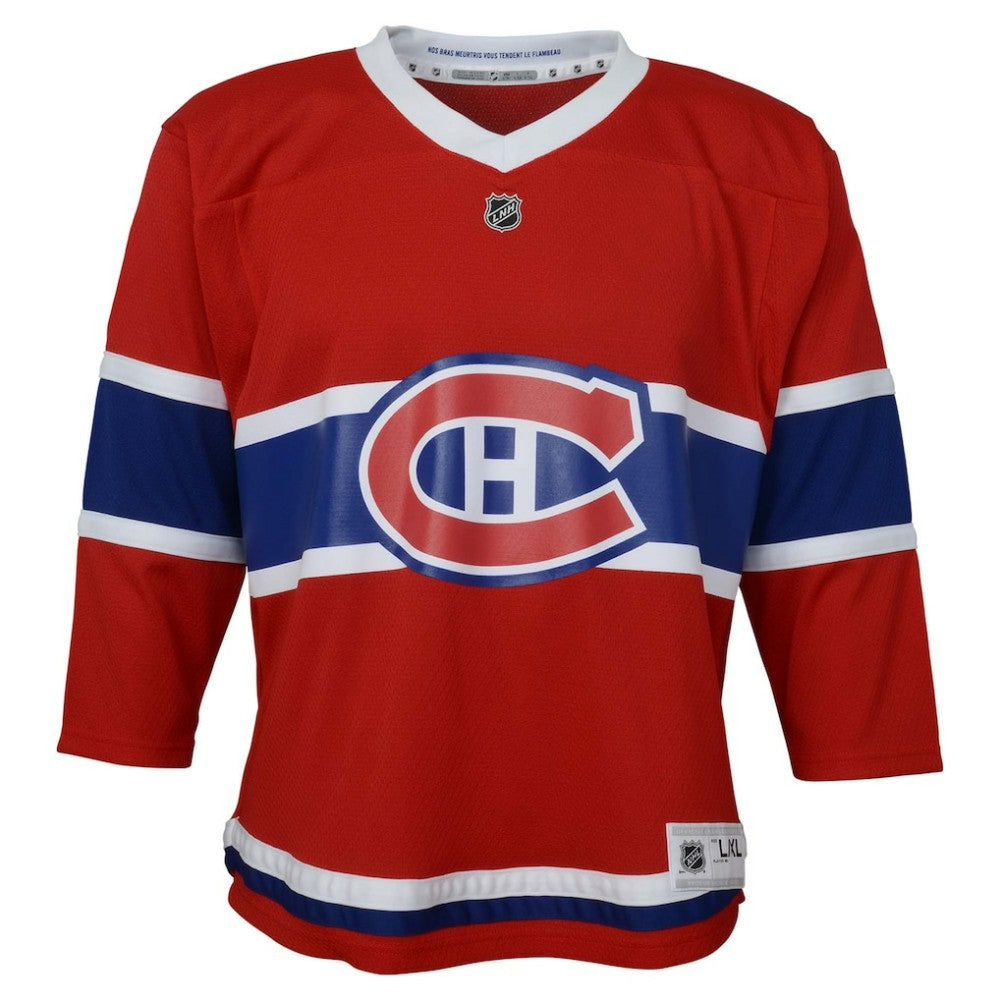Montreal Canadiens Youth Replica Jersey - Red - NHL
