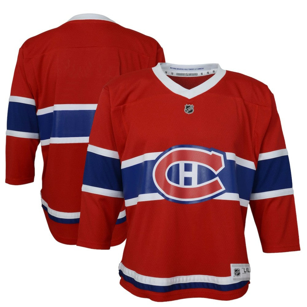 Montreal Canadiens Youth Replica Jersey - Red - NHL