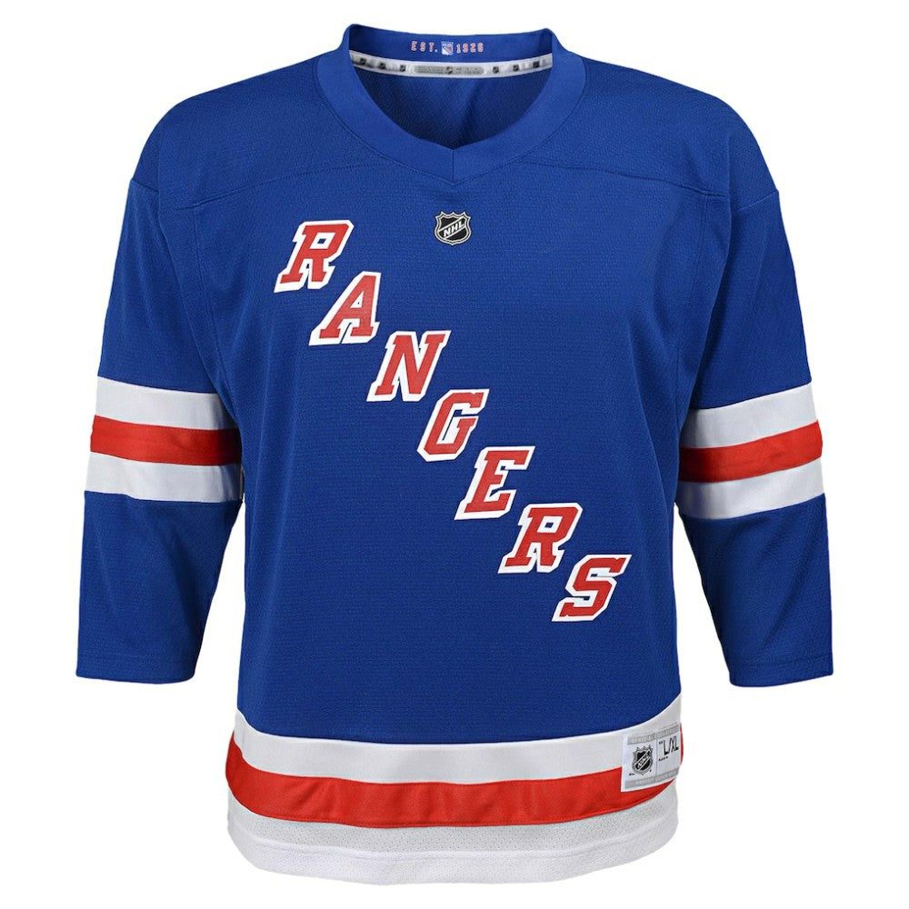 New York Rangers Youth Replica Jersey - Blue - NHL